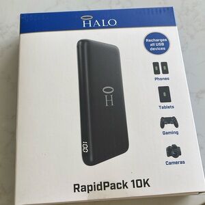 Halo rapid pack 10k recharges all USB devices